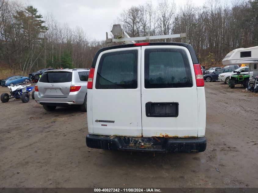 2012 Chevrolet Express Cargo Van Work Van VIN: 1GCWGGCG7C1163962 Lot: 40827242