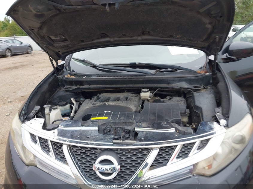 2012 Nissan Murano S VIN: JN8AZ1MU3CW106459 Lot: 40827243