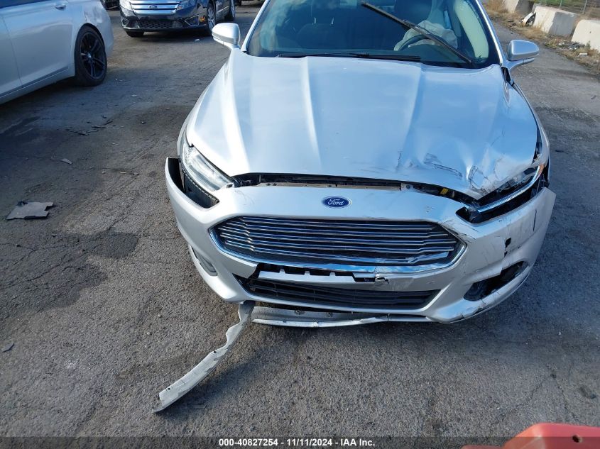 2016 Ford Fusion Se VIN: 3FA6P0H7XGR104602 Lot: 40827254