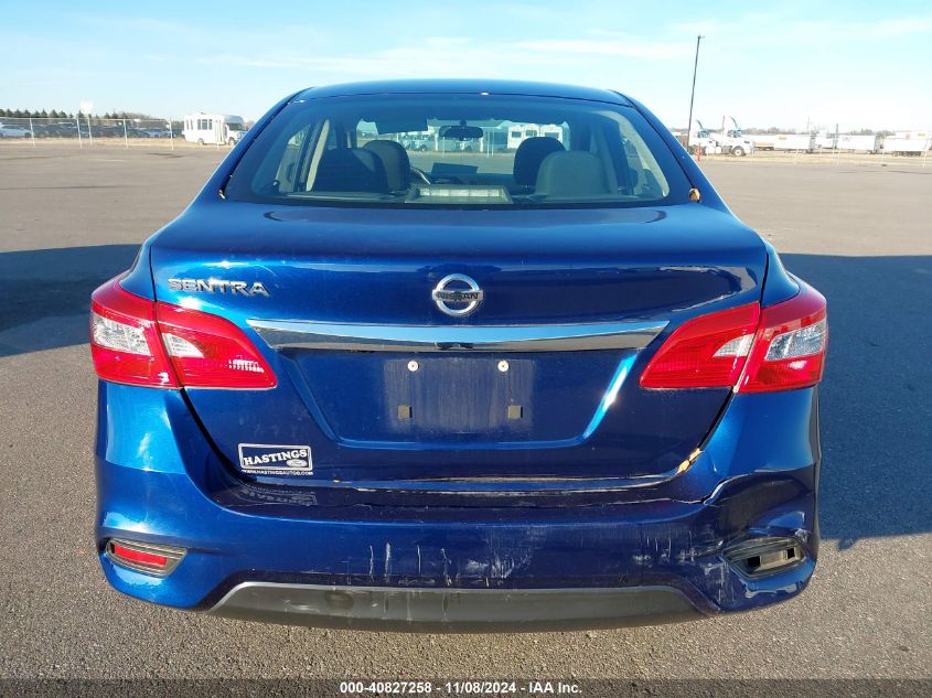 2019 Nissan Sentra S VIN: 3N1AB7AP6KY342342 Lot: 40827258