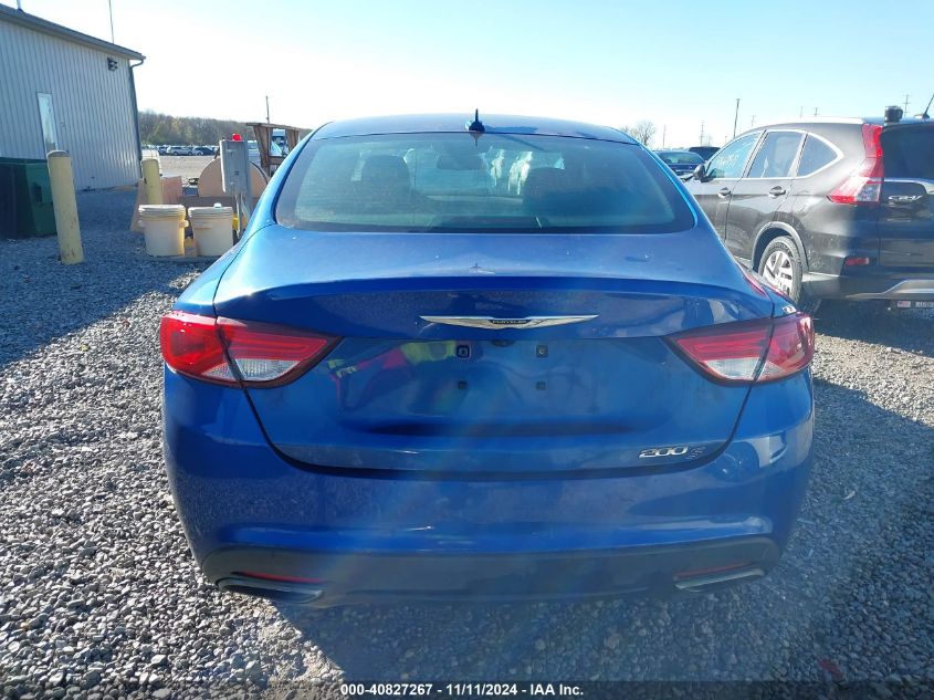 2016 Chrysler 200 S VIN: 1C3CCCBGXGN108594 Lot: 40827267