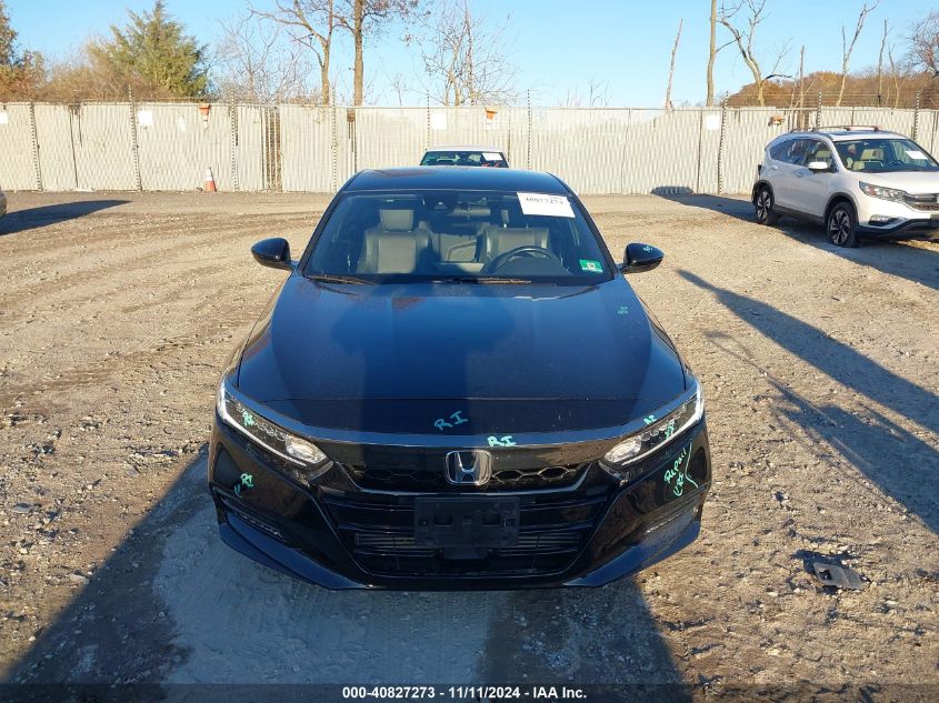 2018 Honda Accord Sport VIN: 1HGCV1E38JA239770 Lot: 40827273