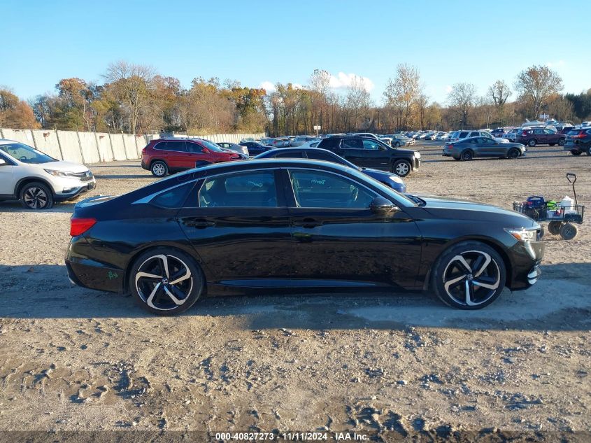 2018 Honda Accord Sport VIN: 1HGCV1E38JA239770 Lot: 40827273