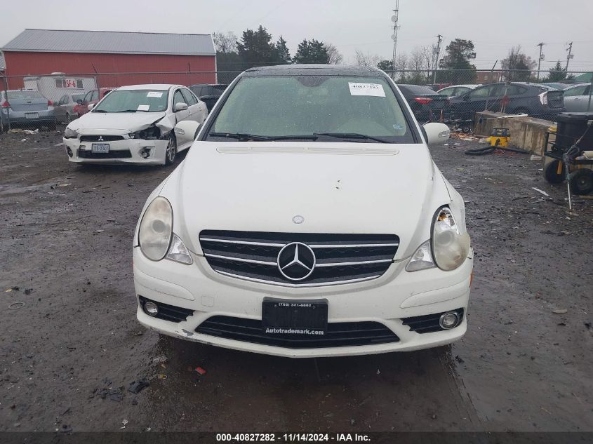 2010 Mercedes-Benz R 350 4Matic VIN: 4JGCB6FE4AA108626 Lot: 40827282