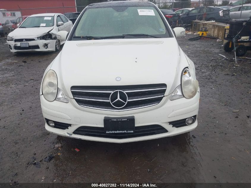 2010 Mercedes-Benz R 350 4Matic VIN: 4JGCB6FE4AA108626 Lot: 40827282