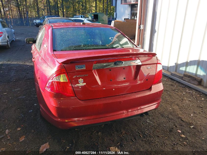 2010 Ford Fusion Sel VIN: 3FAHP0JA1AR245581 Lot: 40827284