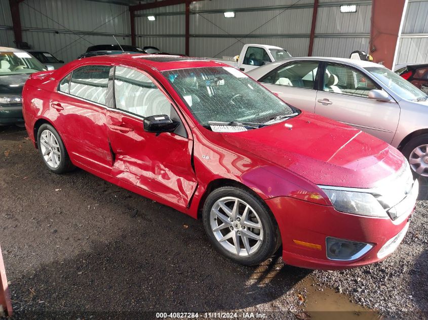 2010 Ford Fusion Sel VIN: 3FAHP0JA1AR245581 Lot: 40827284