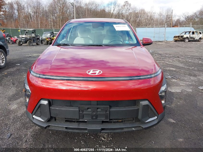 2024 Hyundai Kona Se VIN: KM8HACAB1RU161363 Lot: 40827285