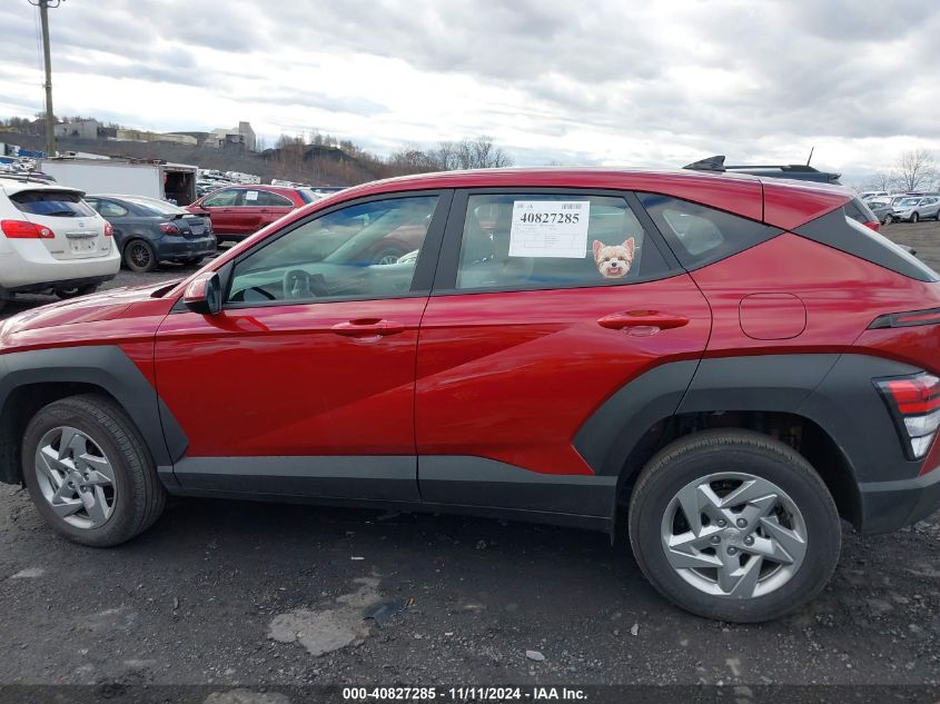 2024 Hyundai Kona Se VIN: KM8HACAB1RU161363 Lot: 40827285