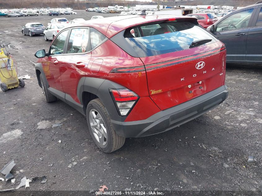 2024 Hyundai Kona Se VIN: KM8HACAB1RU161363 Lot: 40827285