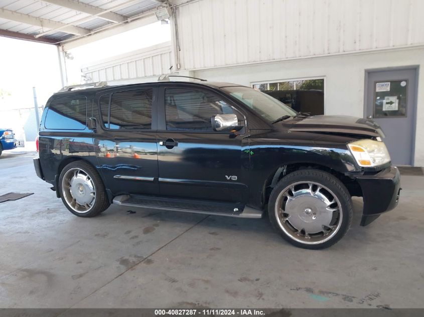 2005 Nissan Armada Le VIN: 5N1AA08A85N723003 Lot: 40827287