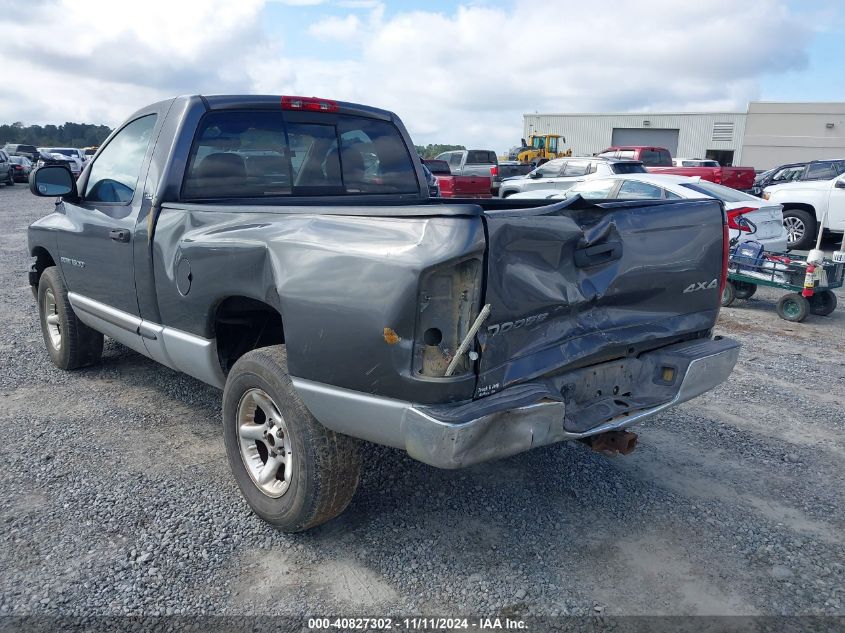 2002 Dodge Ram 1500 St VIN: 1D7HU16Z02J161910 Lot: 40827302