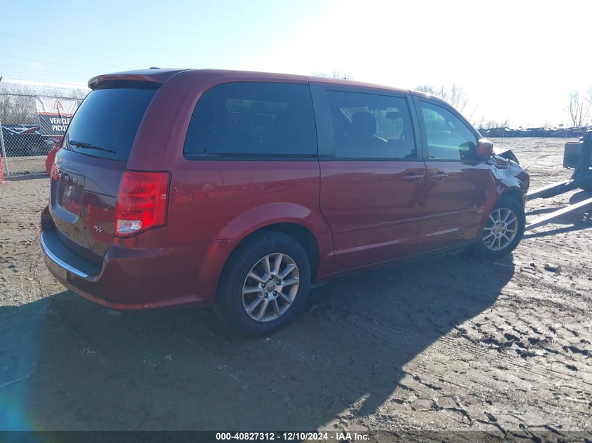 Vin: 2d4rn7dg0br696847, lot: 41316914, dodge grand caravan r/t 20114