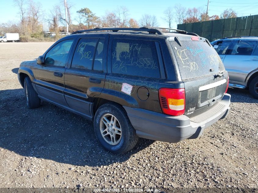 2004 Jeep Grand Cherokee Laredo VIN: 1J4GW48S04C378277 Lot: 40827339