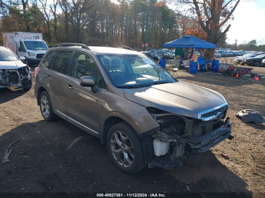 2018 Subaru Forester 2.5I Touring VIN: JF2SJAWC6JH440886 Lot: 40827361