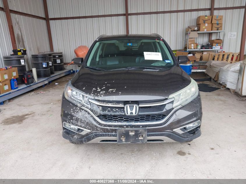 2015 Honda Cr-V Ex-L VIN: 2HKRM3H72FH557616 Lot: 40827368