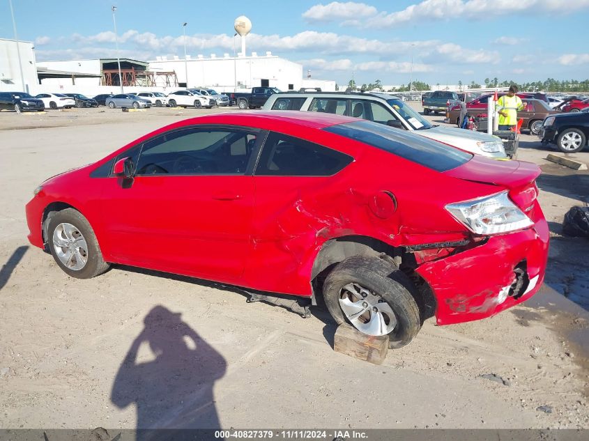 2013 Honda Civic Lx VIN: 2HGFG3B58DH523396 Lot: 40827379