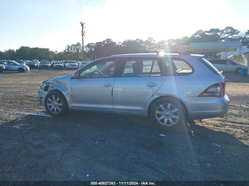 2011 Volkswagen Jetta Sportwagen 2.5L S VIN: 3VWPX7AJ9BM631143 Lot: 40827383