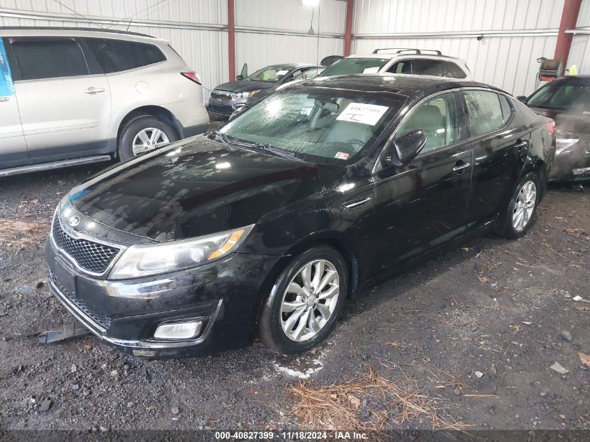 2015 Kia Optima Ex VIN: 5XXGN4A76FG488431 Lot: 40827399