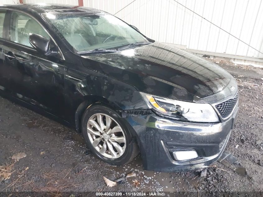 2015 Kia Optima Ex VIN: 5XXGN4A76FG488431 Lot: 40827399