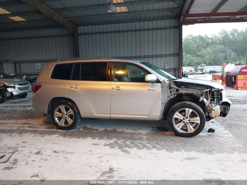 2008 Toyota Highlander Sport VIN: JTEDS43A482057045 Lot: 40827407