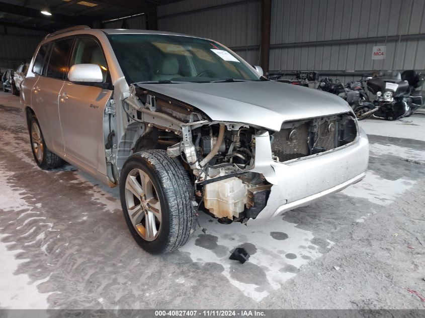 2008 Toyota Highlander Sport VIN: JTEDS43A482057045 Lot: 40827407