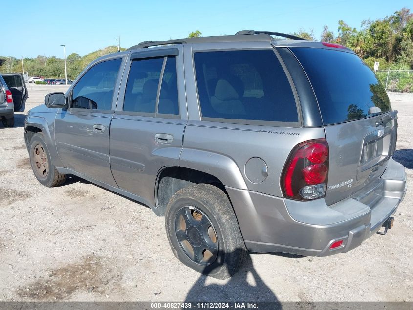 2007 Chevrolet Trailblazer Ls VIN: 1GNDS13S372102963 Lot: 40827439