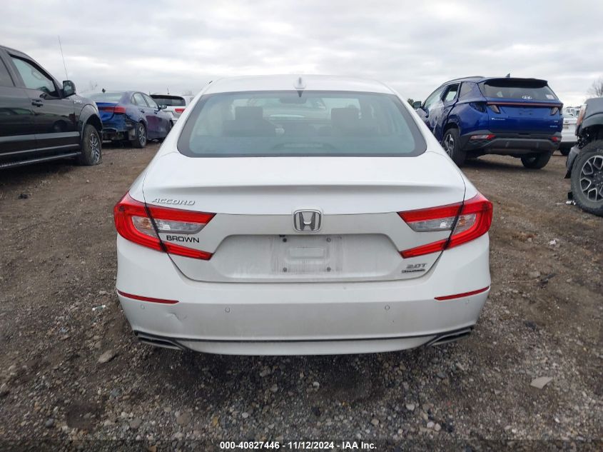 2019 Honda Accord Touring 2.0T VIN: 1HGCV2F98KA022987 Lot: 40827446