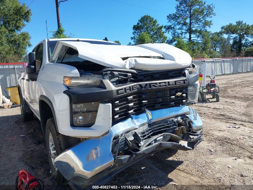 2021 Chevrolet Silverado 2500Hd 4Wd Standard Bed Wt VIN: 1GC1YLE77MF315708 Lot: 40827453