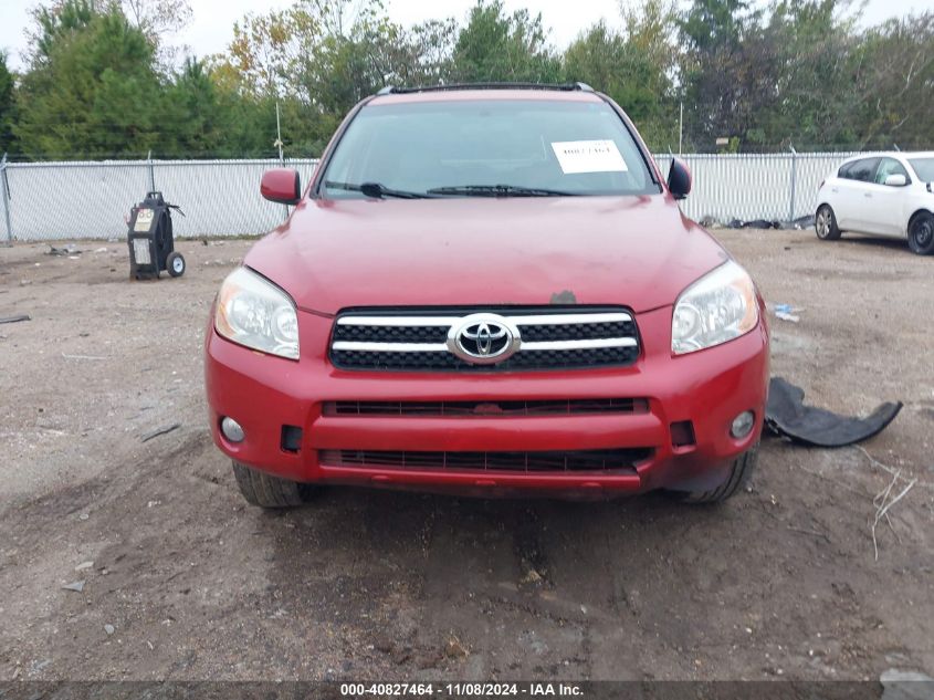 2008 Toyota Rav4 Limited VIN: JTMBD31V085167496 Lot: 40827464