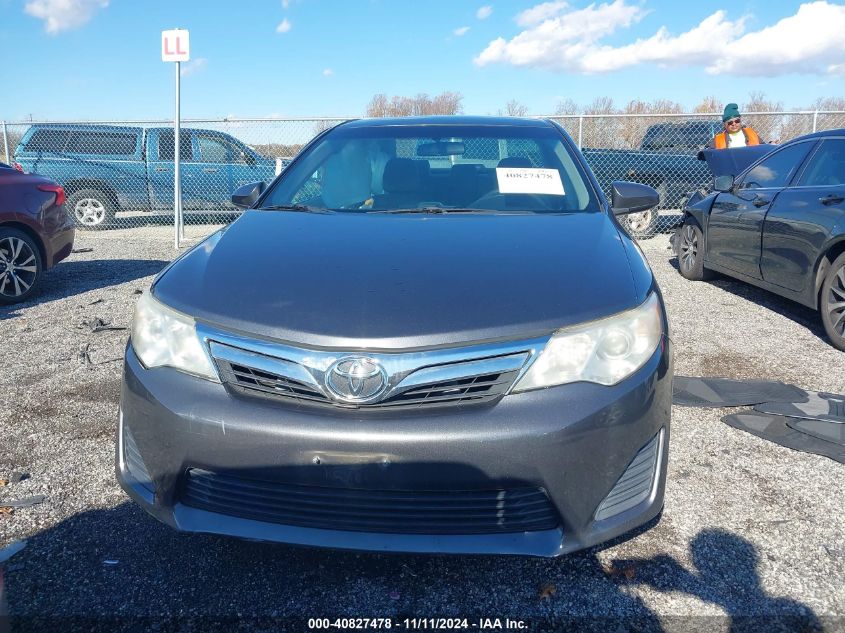 2012 Toyota Camry Le VIN: 4T4BF1FK2CR201743 Lot: 40827478