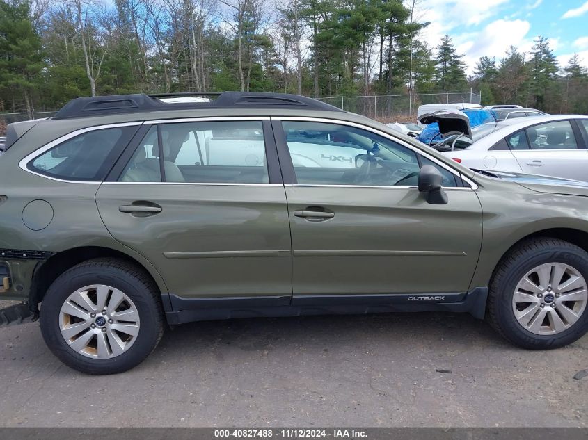 2019 Subaru Outback 2.5I VIN: 4S4BSABC9K3274486 Lot: 40827488