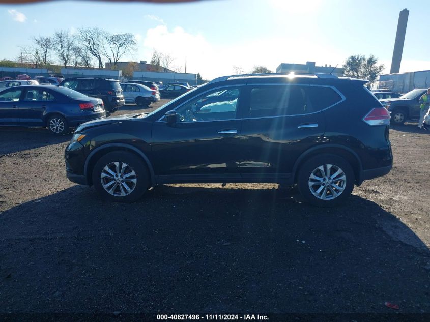 2014 Nissan Rogue Sv VIN: 5N1AT2MVXEC763075 Lot: 40827496