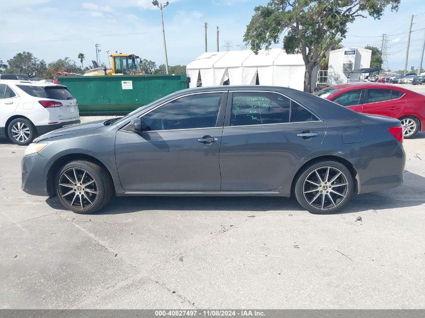 2012 Toyota Camry Le VIN: 4T1BF1FK3CU012500 Lot: 40827497