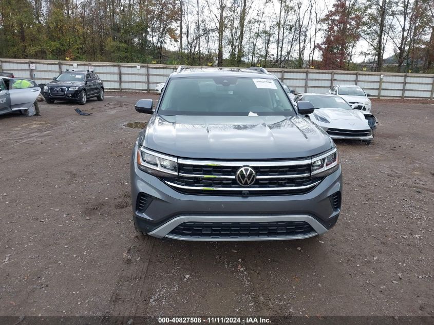 2021 Volkswagen Atlas 3.6L V6 Sel Premium VIN: 1V2TR2CA4MC512110 Lot: 40827508