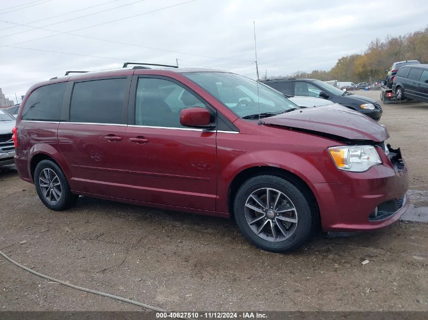 2017 Dodge Grand Caravan Sxt VIN: 2C4RDGCG3HR691006 Lot: 40827510