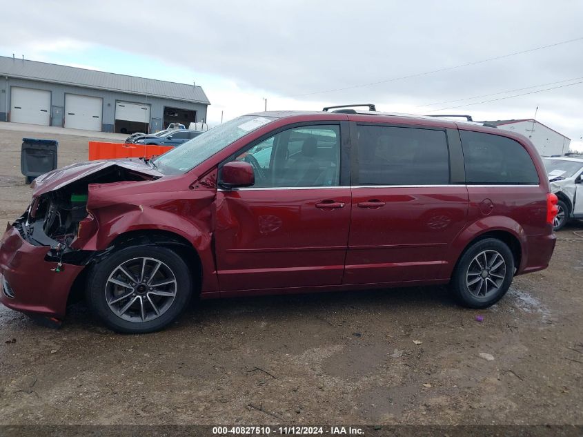 2017 Dodge Grand Caravan Sxt VIN: 2C4RDGCG3HR691006 Lot: 40827510