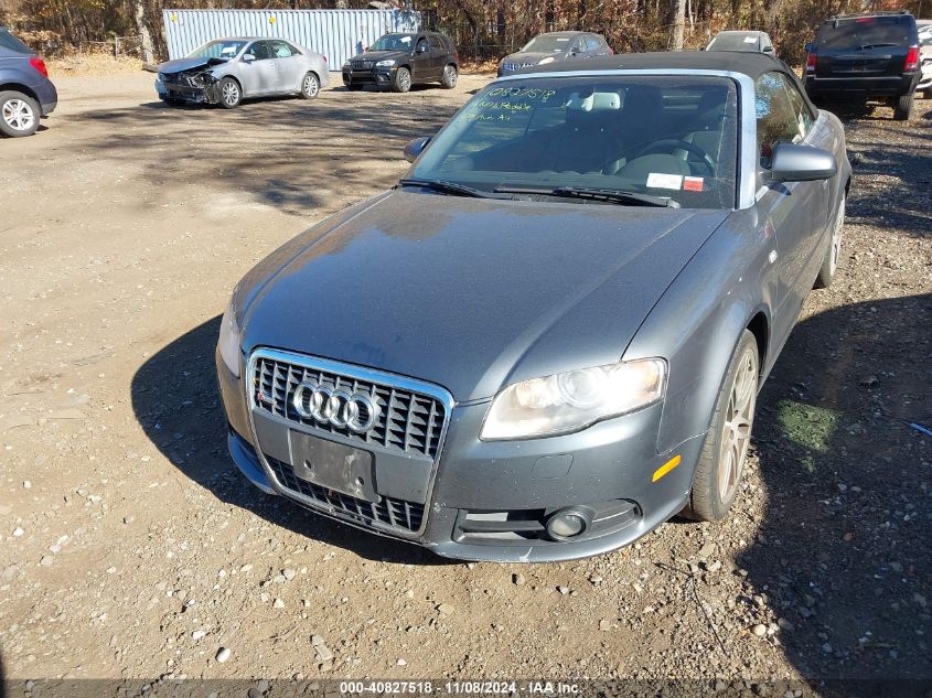 2009 Audi A4 2.0T Special Edition VIN: WAUDF48H19K010780 Lot: 40827518