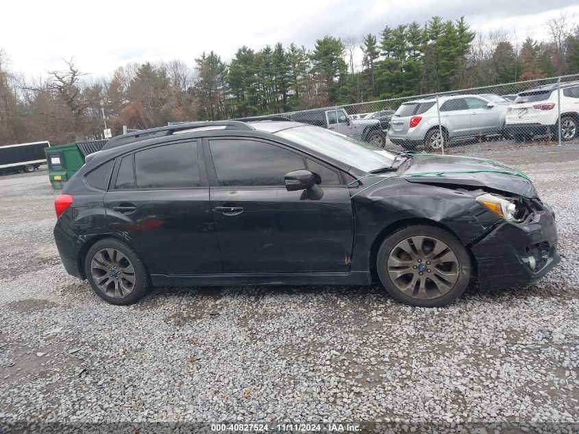 2015 Subaru Impreza 2.0I Sport Premium VIN: JF1GPAT65FG325233 Lot: 40827524