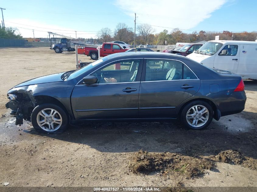 2007 Honda Accord 2.4 Ex VIN: 1HGCM56827A183015 Lot: 40827527