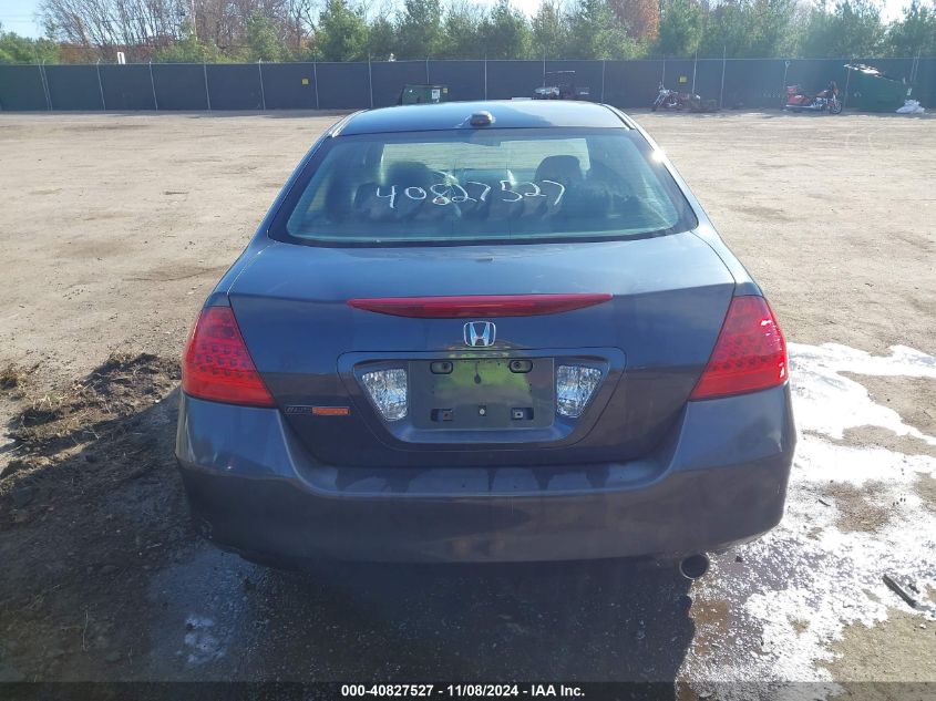 2007 Honda Accord 2.4 Ex VIN: 1HGCM56827A183015 Lot: 40827527