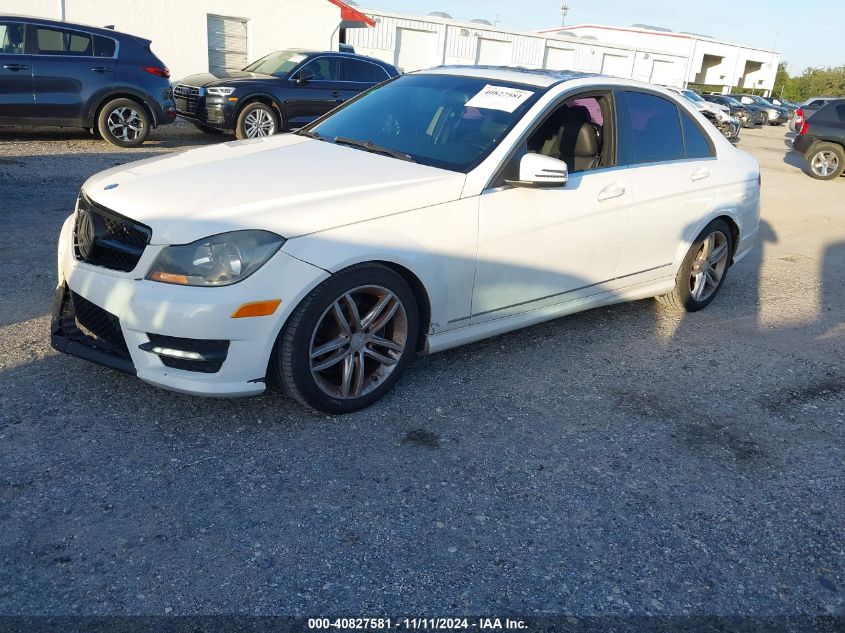 VIN WDDGF4HB9DR264173 2013 Mercedes-Benz C 250, Lux... no.2