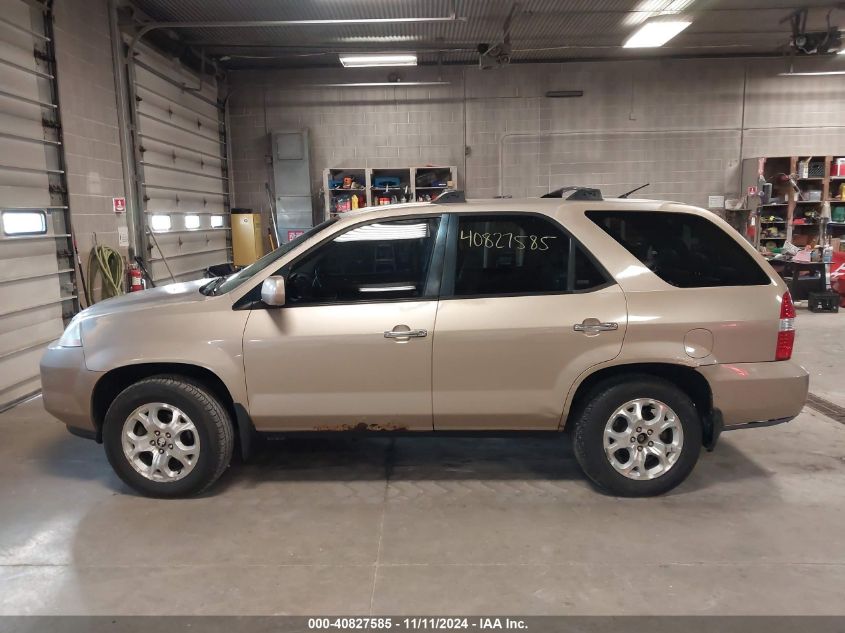 2001 Acura Mdx VIN: 2HNYD18681H532979 Lot: 40827585