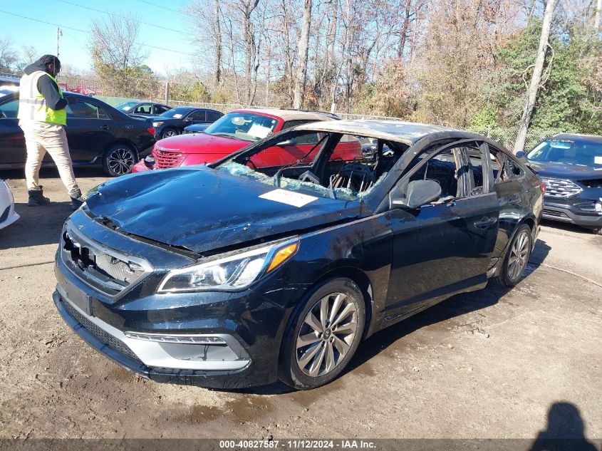 VIN 5NPE34AF2HH453977 2017 Hyundai Sonata, Sport no.2