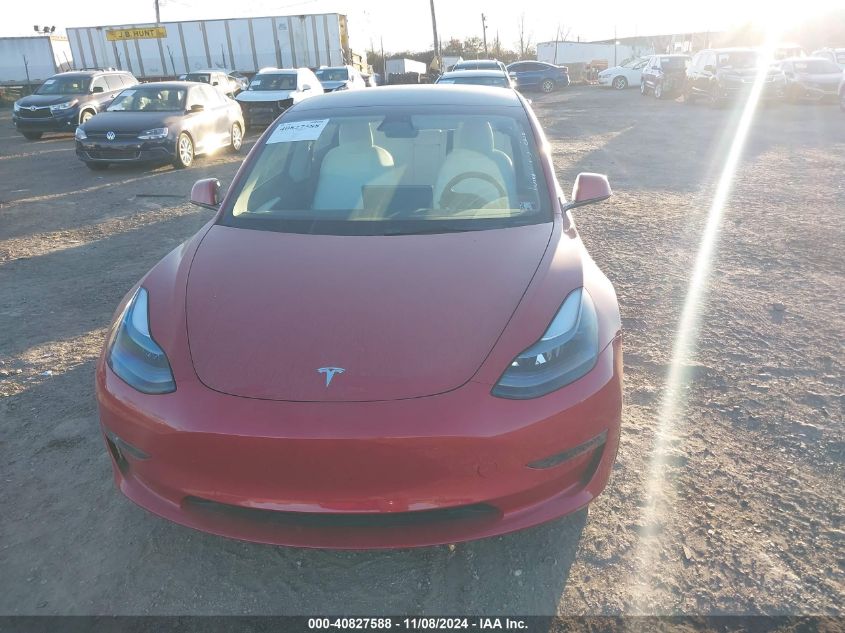 2022 Tesla Model 3 Performance Dual Motor All-Wheel Drive VIN: 5YJ3E1EC1NF163191 Lot: 40827588