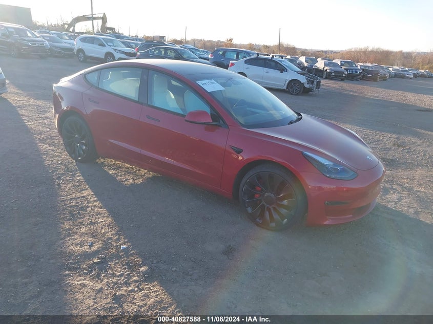 2022 TESLA MODEL 3  (VIN: 5YJ3E1EC1NF163191)