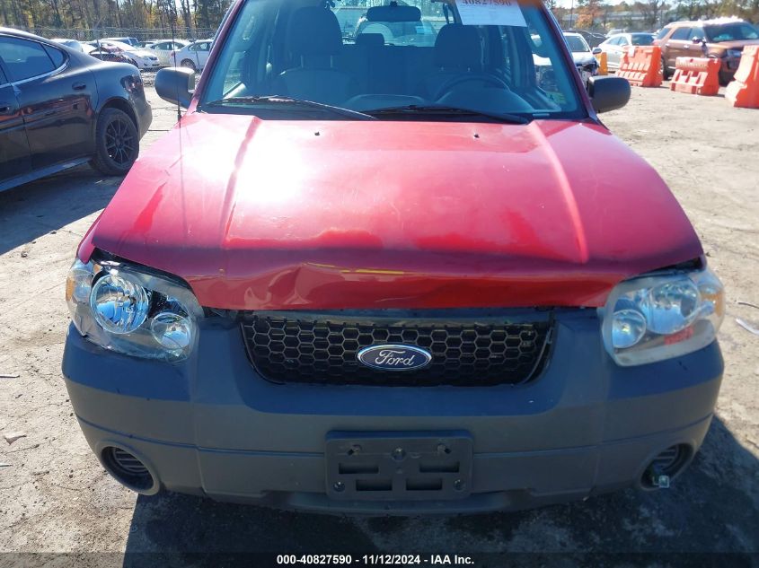 2006 Ford Escape Xls/Xls Manual VIN: 1FMYU02Z26KA39121 Lot: 40827590