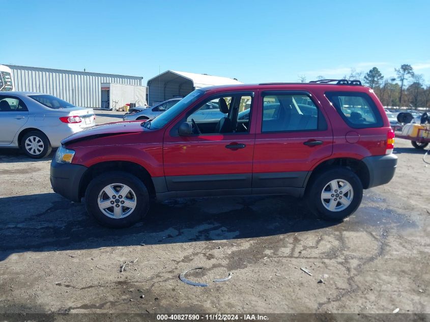 2006 Ford Escape Xls/Xls Manual VIN: 1FMYU02Z26KA39121 Lot: 40827590