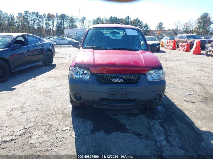 2006 Ford Escape Xls/Xls Manual VIN: 1FMYU02Z26KA39121 Lot: 40827590