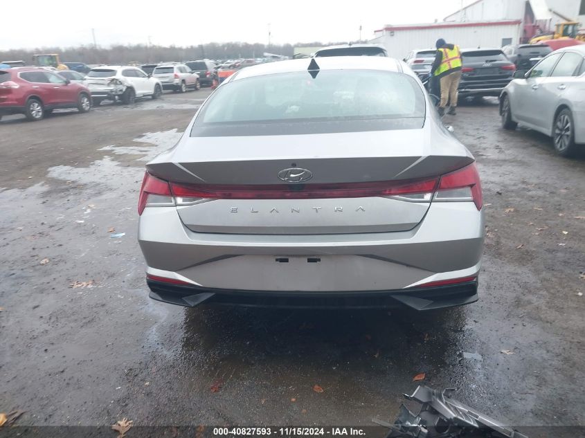 2022 Hyundai Elantra Sel VIN: 5NPLS4AG9NH074750 Lot: 40827593